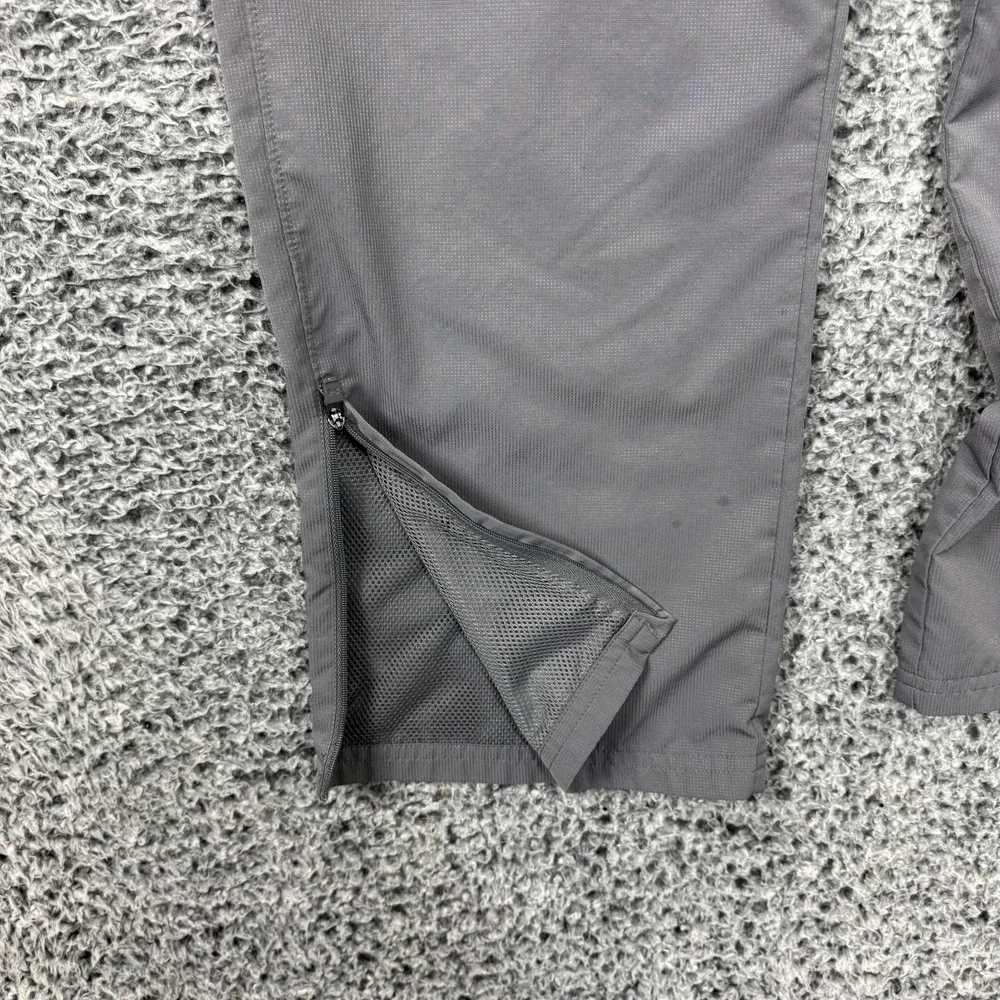 Under Armour Pants Mens Small Gray HeatGear Lightweight Track Loose Fit *FLAW